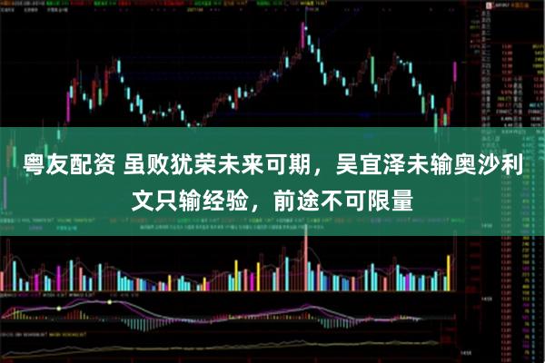 粤友配资 虽败犹荣未来可期，吴宜泽未输奥沙利文只输经验，前途不可限量